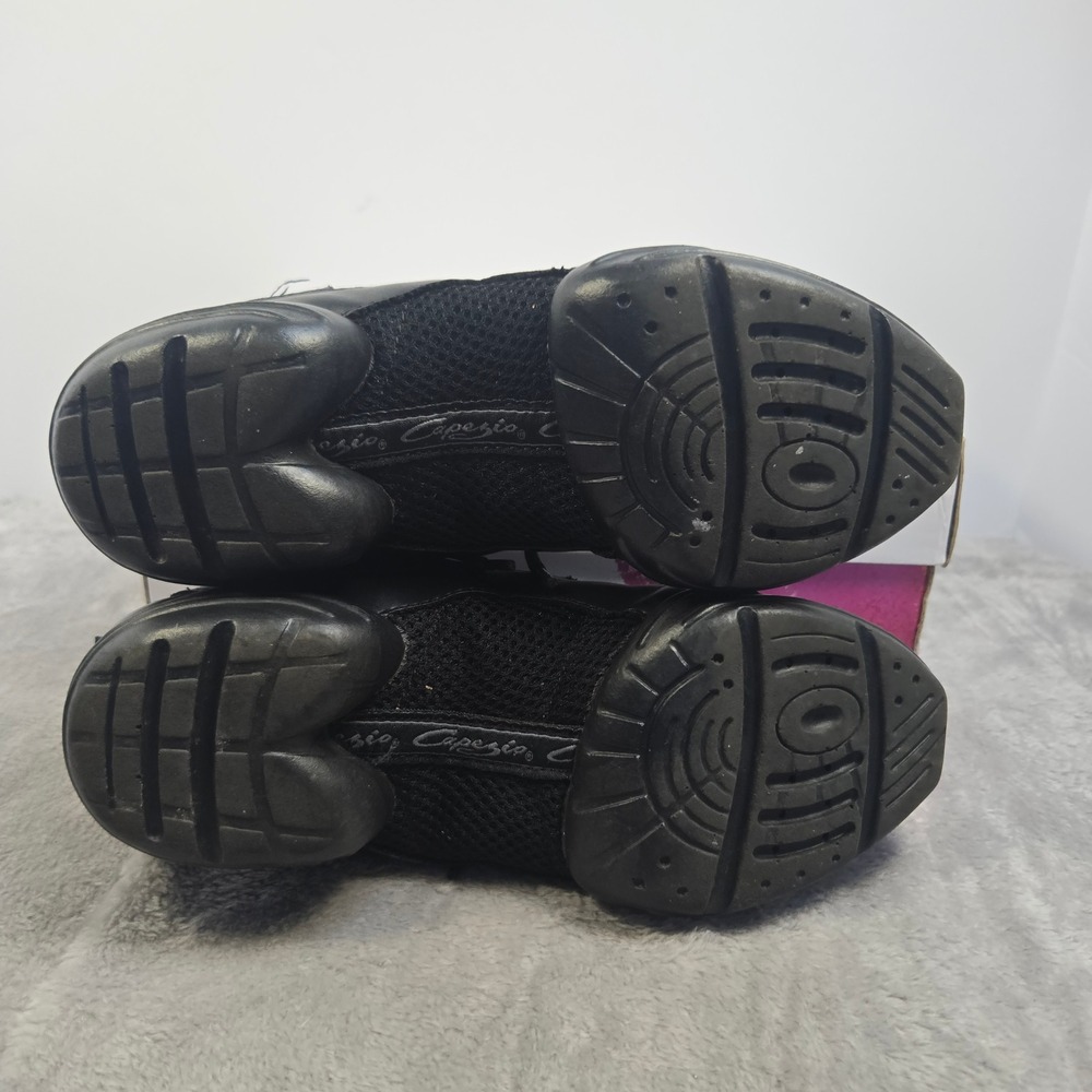 Capezio DS11 Fierce Dansneaker Black Split Sole Dance Shoes Womens 7 DS11 Black - Picture 6 of 7